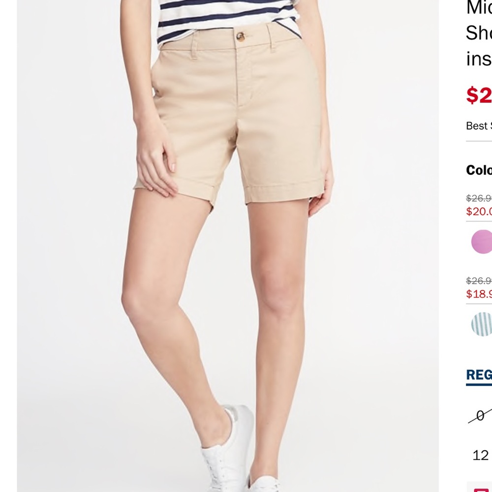Old Navy Everyday Twill Shorts